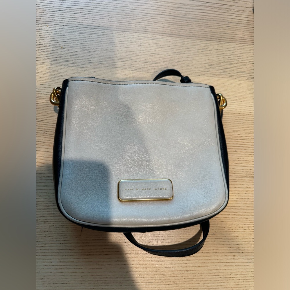 Marc by Marc Jacobs Crossbody mini bag - Black and Beige